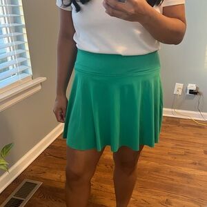 Green Activewear Skirt